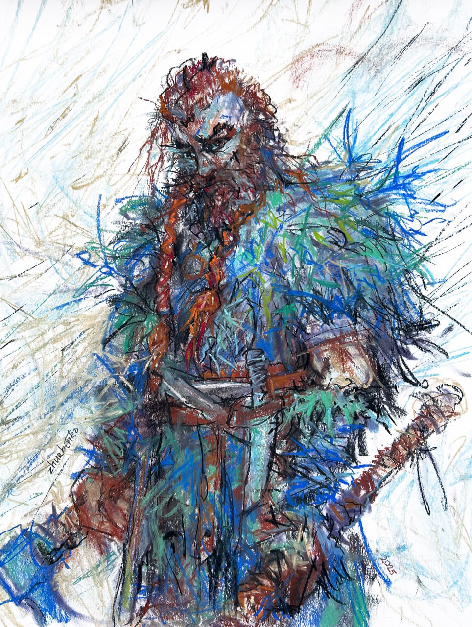 Frostbound — Viking Warrior Print