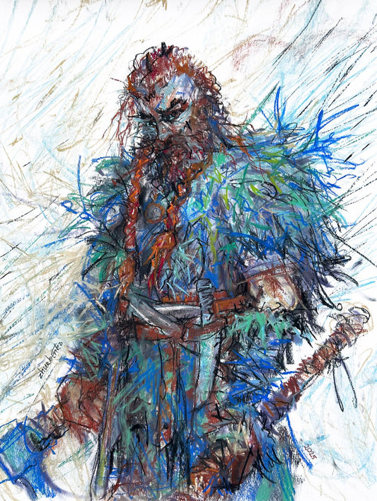 Frostbound — Viking Warrior Print