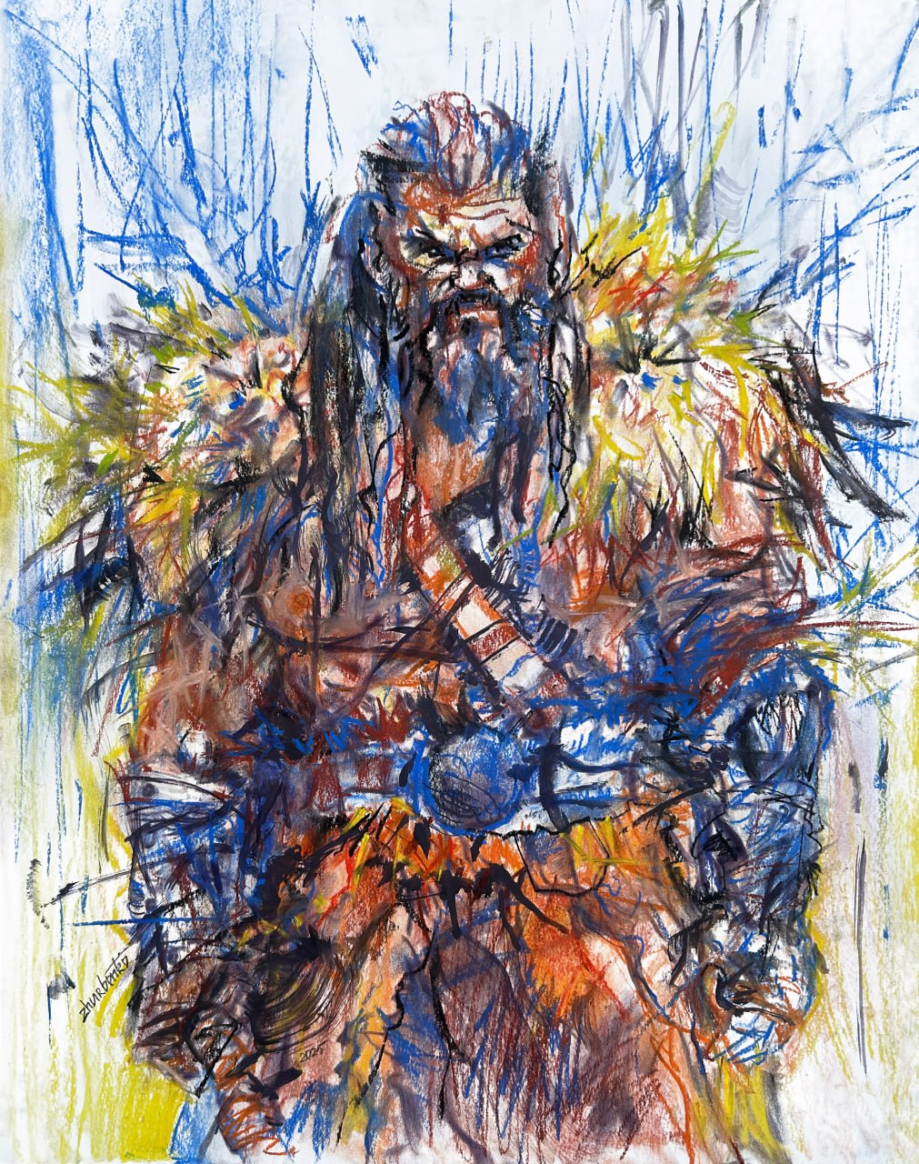 The Jarl — Viking Warrior Print